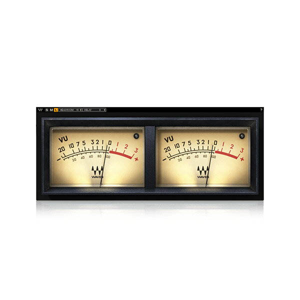 数量限定特価 WAVES VU Meter VUメーター プラグインソフト ウェーブス