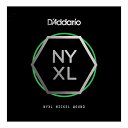 NYXL Bass single strings【特徴】D Addario NYXLシリーズのベース用バラ弦に、新たなゲージがラインナップに加わりました。NYXLB100MSは、マルチスケールのベースに対応しています。【NYXLシリーズとは】D AddarioのNYXLシリーズ弦は、従来の弦の素材や工程を見直し、3年以上の月日をかけてD Addarioが独自で開発した高炭素合金素材（NY Steel）を採用。ギター弦に求められる全てのファクターにおいてグレードアップした、次世代のエレキギター弦です。これまで市場に出たどの弦よりも強度が向上し、パンチのあるはっきりとしたサウンドと、高いチューニング安定性が特徴のプレミアムなエレキギター＆ベース用の弦としてプロミュージシャンからも人気のシリーズ。【詳細情報】・有効弦長　約39.25インチ・Tapered仕様、マルチスケールベースの5弦、6弦用JANコード：0019954371135