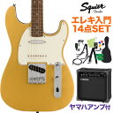 Squier by Fender Paranormal Custom Nashville Stratocaster Aztec Gold エレキギター初心者14...