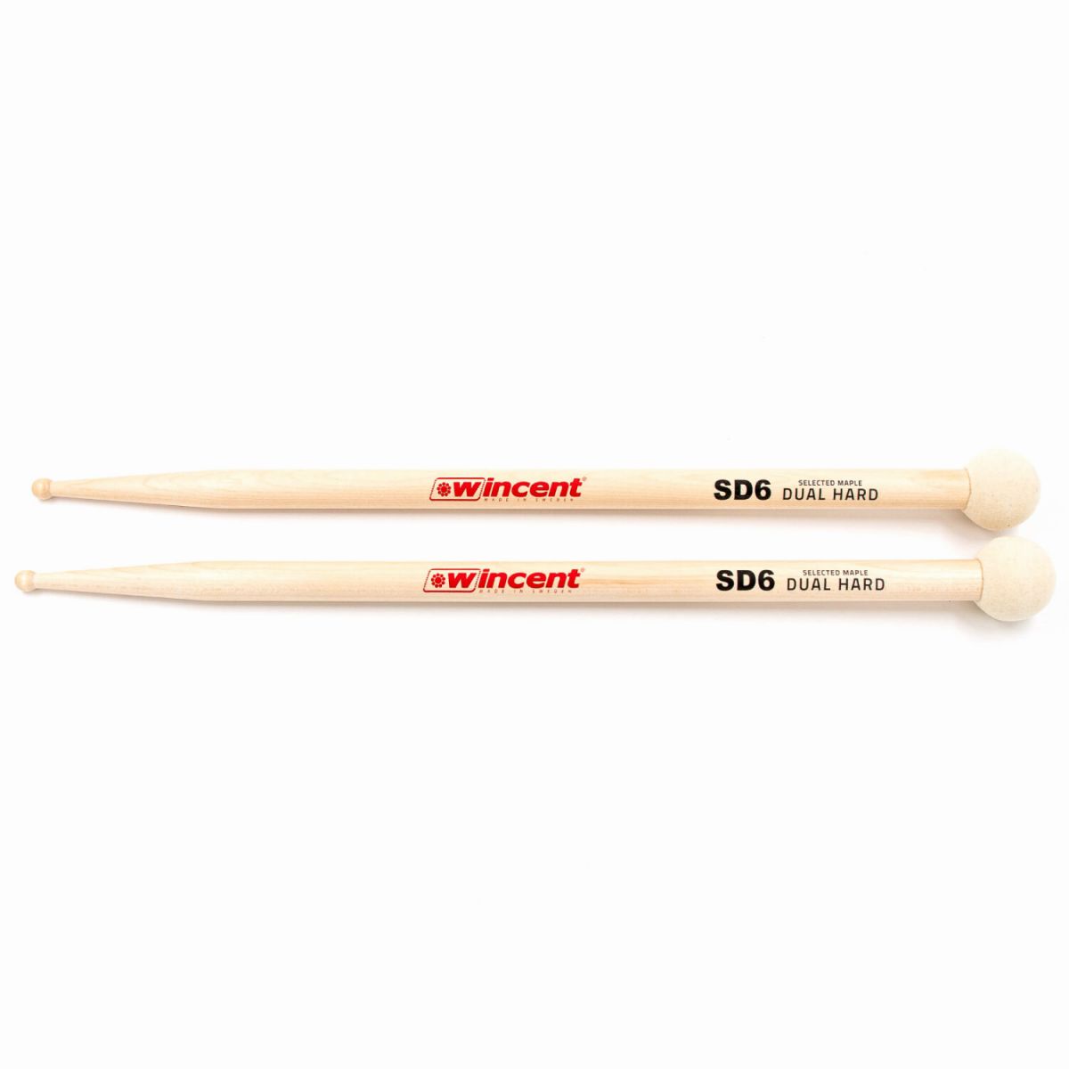 Wincent W-SD6 DUALHARD シンバルマレット ドラムスティック ウィンセント Mallet Series