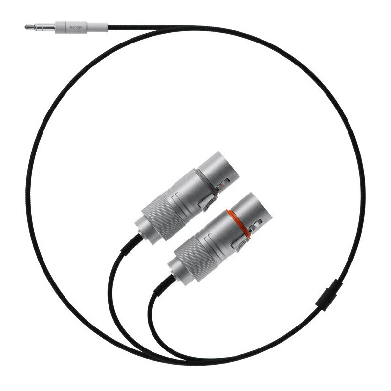 Teenage Engineering field audio cable 3.5mm to 2 x XLR (socket) 1.2m ミニピン-XLR ティーンエイジ エンジニアリング