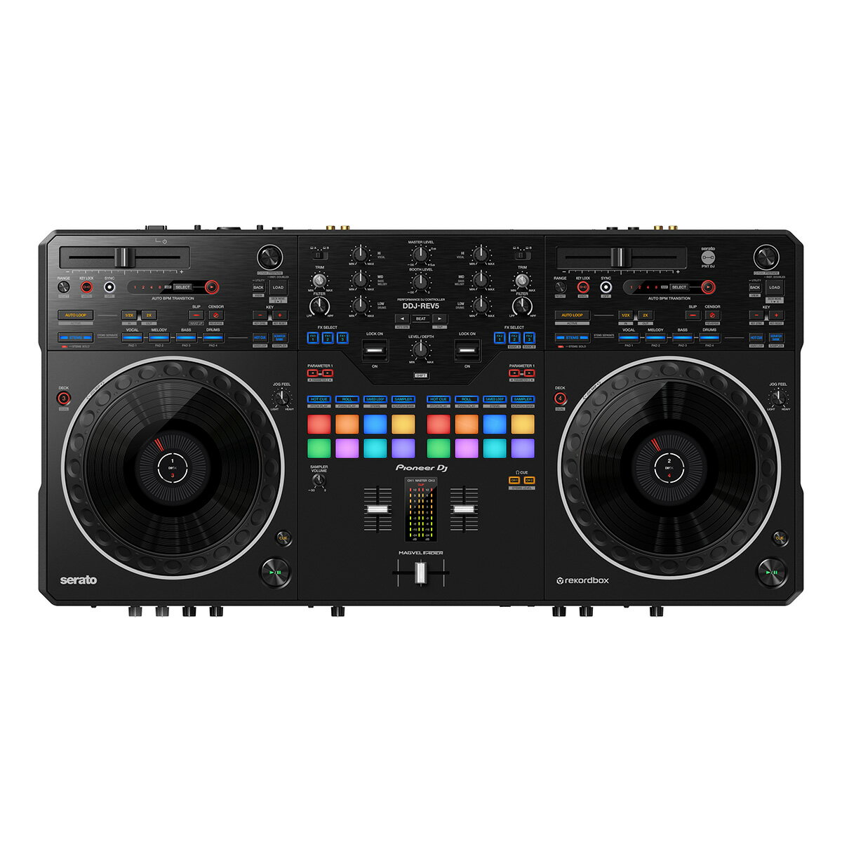 Pioneer DJ DDJ-REV5 Serato DJ Pro rekordbox対応 2chスクラッチスタイルDJコントローラー パイオニア
