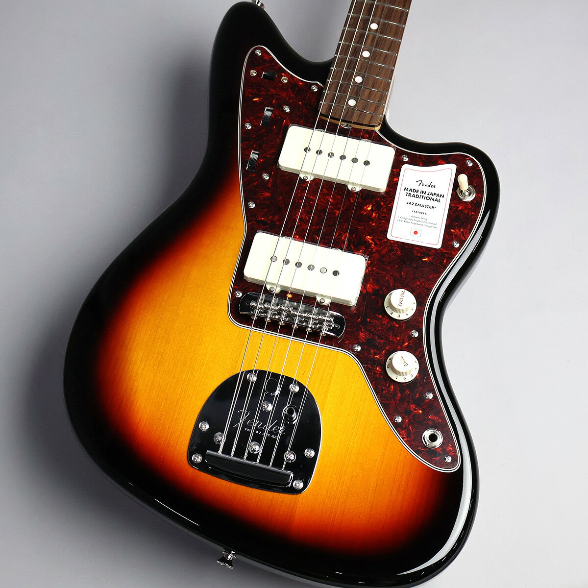 Fender Made in Japan Traditional 60s Jazzmaster Rosewood Fingerboard 3-Color Sunburst #JD23010512 WY}X^[ GLM^[ tF_[ yWiz