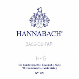 HANNABACH 8426 BASS ミディアムテンション クラシックギター弦 バラ 6弦1本 ハナバッハ