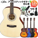 ARIA AF-201 アコースティックギター初心者12点セット トップ単板 アリア