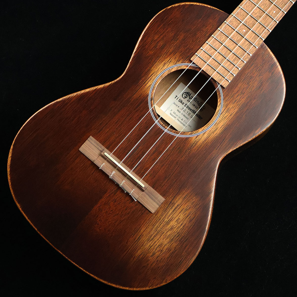 Martin T1 UKE Street Master　S/N：32186 【マホガニー材】【テナーウクレレ】 マーチン 【未展示品】