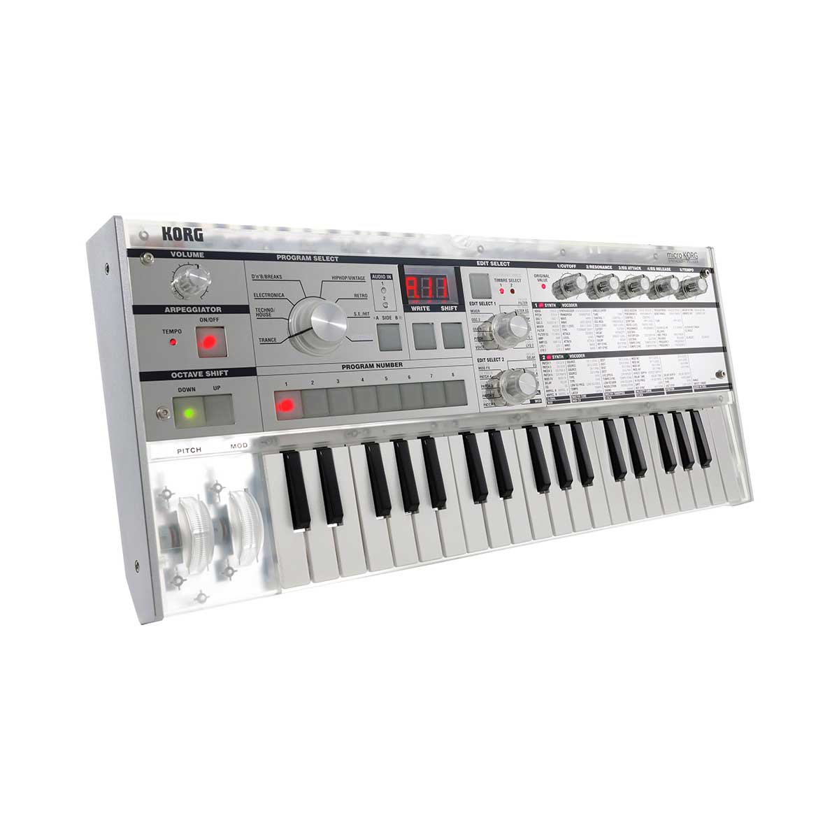 [ʌ obOt] KORG microKORG Crystal (NX^) 37 }CNRO ͏ obO͏񕪓ו̂ RO