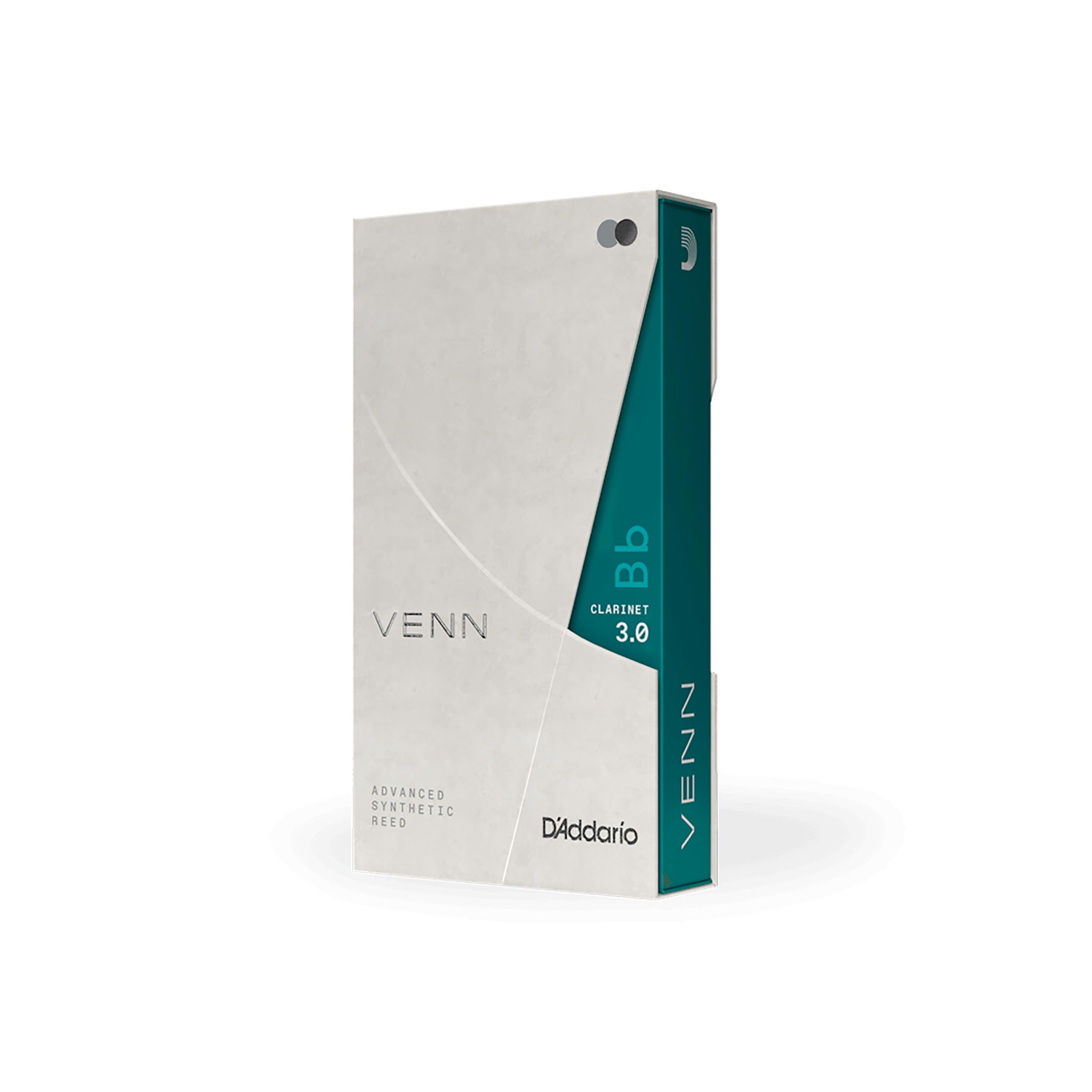 D'Addario WOODWINDS VENN ヴェン LDADVENN2CL3 リード B♭クラリネット用 1枚入 強...