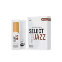 D'Addario WOODWINDS ORGANIC SELECT JAZZ リード アルトサックス用 【アンファイルド】 【硬さ:2M】 【10枚入り】 ダダリオウッドウインズ オーガニック セレクトジャズ ORRS10ASX2M