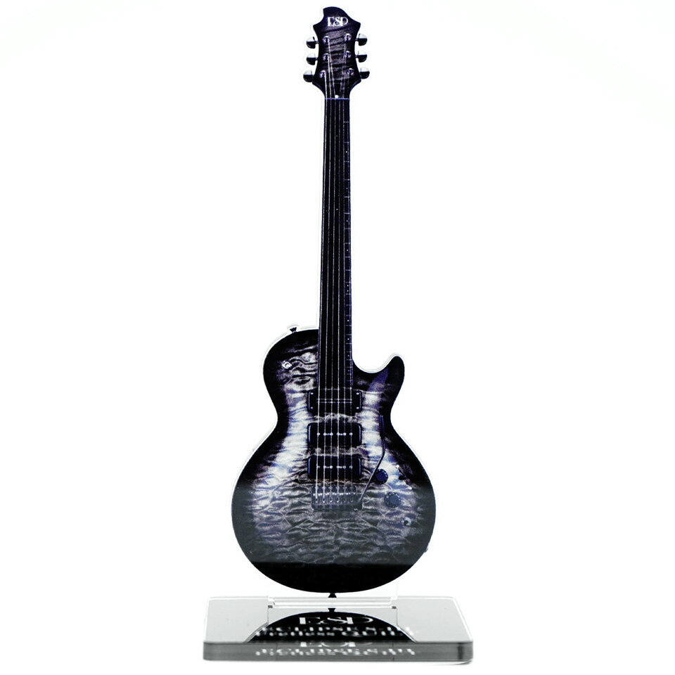 ESP AS-SGZ-04 アクリルスタンド ギターコレクション SUGIZO Vol.1 イーエスピー ECLIPSE S-III Fretless QUILT