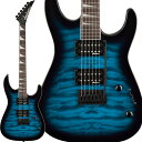 Jackson JS Series Dinky JS20 DKQ 2PT Transparent Blue Burst GLM^[ WN\