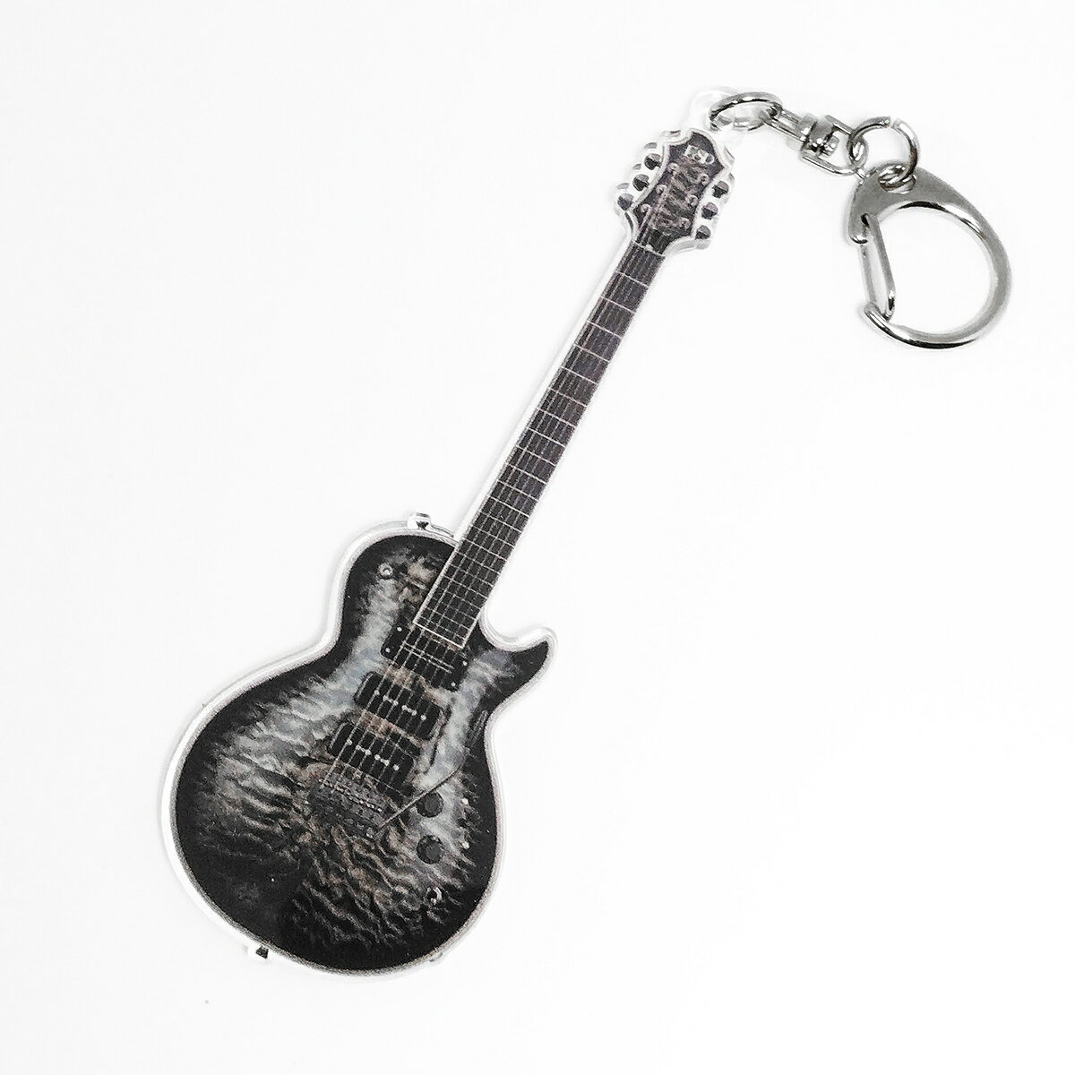 ESP AK-SGZ-08 キーホルダー ギターコレクション SUGIZO Vol.2 イーエスピー ECLIPSE S-III QUILT