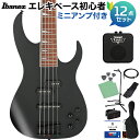 国内では通常販売されていないRGデザインベース【特徴】Ibanezの定番であるRGデザインを採用、精悍なマットブラックで仕上げられた硬派な5弦ベースです。アクティブ2バンドEQにより、クリーンからハードなドライブサウンドまで多様でパワフルなベースサウンドを提供します。国内では通常販売されていないRGデザインのベースです。●ジャトバ指板ジャトバ指板は、赤褐色の色合いを持ち、豊かな中音域と鮮明な高音域を生み出します。●B10ブリッジB10ブリッジは、細かな調整が可能な音程と安定したチューニングを実現するために設計されています。弦の高さや音程を細かく調整することができ、演奏時の安定性と正確さを提供します。【詳細情報】neck type：RGBMaple necktop/back/body：Poplar bodyfretboard：Jatoba fretboardSharktooth inlayfret：Medium fretsnumber of frets：22bridge：B10 bridgestring space：19mmneck pickup：Dynamix P neck pickupPassivebridge pickup：Dynamix J bridge pickupPassiveequaliser：Ibanez Custom Electronics 2-Band EQfactory tuning：1G,2D,3A,4Estrings：D'Addario EXL165-5string gauge：.045/.065/.085/.105/.135hardware color：BlackJANコード：4549763254955【bgn_eboth】【bgn_ebmini】【bgn_ebblack】【4549763254955】こちらの商品は複数個口でお届けします。お荷物により配達日時が異なる場合がございますので予めご了承ください。