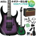 Gio Ibanez GRG320FA エレキギター初心者14点セット 【VOXアンプ付き】 ダブル・ロッキング・トレモロ搭載 ジオ アイバニーズ 【数量限定カラー】 【初心者セット】