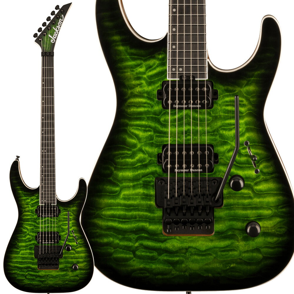 Jackson Pro Plus Series Dinky DKAQ Emerald Green GLM^[ WN\