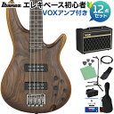 高級感のあるウッディな質感のIbanezエレキベース【島村楽器限定モデル】【特徴】Ibanezを象徴するSRシェイプ、Ibanez最上位モデル5000シリーズを彷彿させるルックスの島村楽器オリジナルモデル。EQスイッチはカタログモデルに存在しないON/OFFスイッチを採用し、電池無しでも出力が可能です。【アッシュ・トップ / ウォルナット / ニャトー材の積層ボディ】ゆたかな中低音域特性に加え、アッシュ材TOPのパンチを加えたわかりやすいサウンドです。PrestigeモデルやPremiumモデルで採用した積層ボディのウッディな高級感も特徴です。【ジャトウバ材/ウォルナット材 5pcネック】コンパクトが身上のSRネックを、堅牢な5ピース構成で実現しかつトータルデザインにも配慮しています。【パンガ・パンガ材指板/SRスペシャル・アヴァロン・ポジション・インレイ】上位モデルと同じくウェンジ系材の指板、さらに上位モデルと同じ指板インレイを採用しています。【Ibanez Power Span デュアル・コイル・ピックアップ】その名の通りパワーあふれたデュアル・コイルPUで、構造上ノイズからも強いです。【詳細情報】Neck:5pc Jatoba/Walnut neckBody:Ash top, Walnut / Nyatoh bodyFretboard:Bound Panga Panga fretboard w/Avalon SR Special inlayFret:Medium fretsBridge:Accu-cast B120 bridge (19mm string spacing : 4st, 16.5mm string spacing : 5&6st)Neck pickup:Ibanez PowerSpan Dual Coil neck pickupBridge pickup:Ibanez PowerSpan Dual Coil bridge pickupEqualiser:Ibanez Custom Electronics 3-band EQ w/EQ ON-OFF switchHardware color:Cosmo BlackStrings gauge:.045/.065/.085/.105 (D'Addario EXL165) JANコード：4549763355959【bgn_ebbrown】【bgn_eboth】【bgn_ebvox】