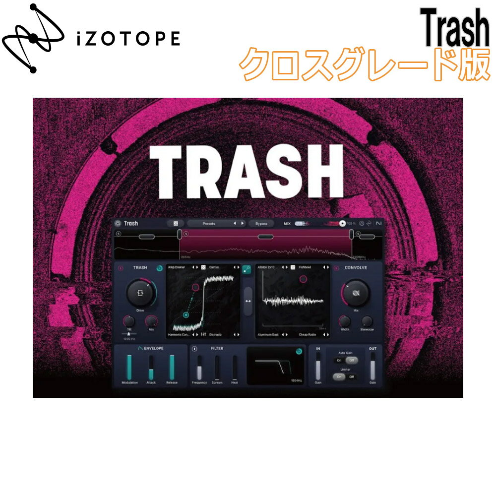 [ò 2024/05/13] iZotope Trash 졼 from any version of Vocalsynth, Neoverb, Iris, Stutter Edit, Breaktweaker, Mobius Filter, DDLY ȡ [᡼Ǽ Բ]