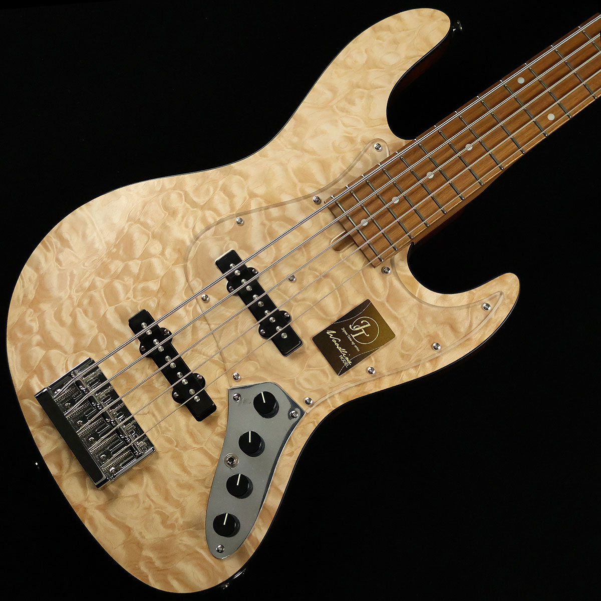 【旧価格】 Bacchus WL5-QM-AC RSM/M NAS　S/N：CI00891 【5弦】 バッカス JTシリーズ【未展示品】