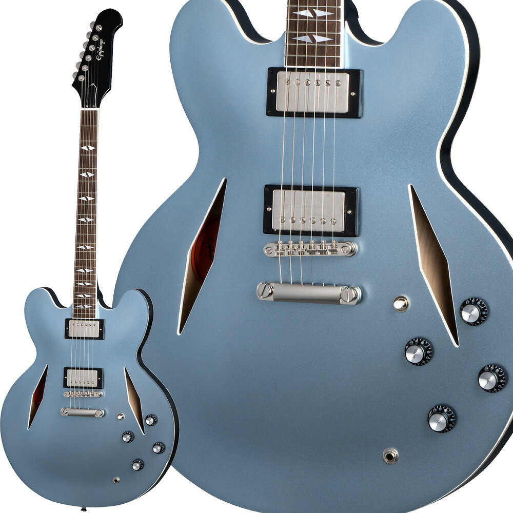 Epiphone Dave Grohl DG-335 Pelham Blue (ペルハムブルー) エレキギター デイヴ・グロール シグネイチャー エピフォン