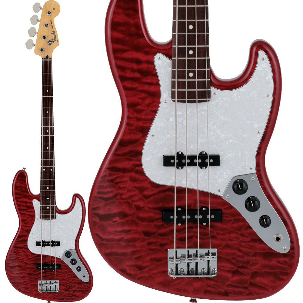 Fender Made in Japan Hybrid II 2024 Collection Jazz Bass Quilt Red Beryl エレキベース ジャズベース フェンダー