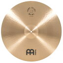 MEINL / マイネル ライドシンバル 22インチ【特徴】クリアで美しい倍音、緻密な演奏にも適したストレートかつソフトなキャラクターで、万能なライドシンバルです。JANコード：0842960110715