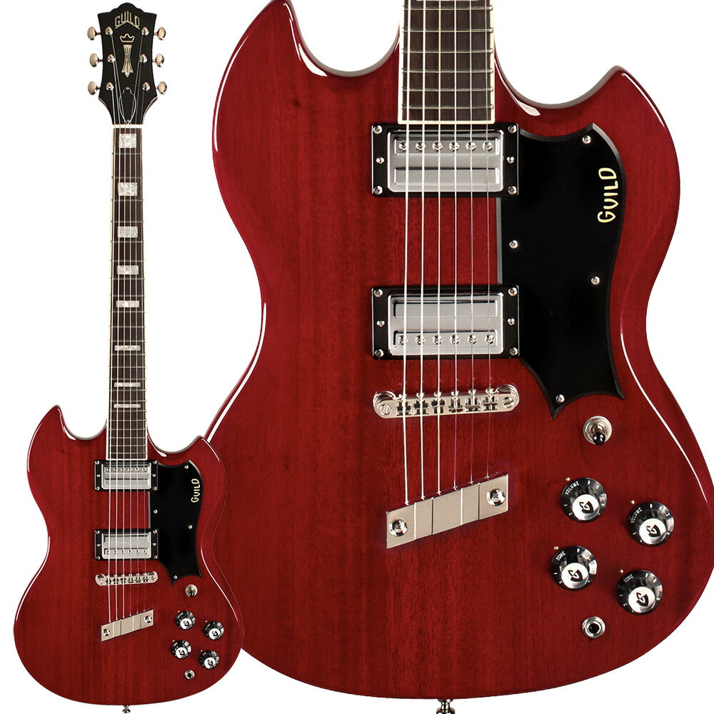 Guild POLARA DELUXE CHERRY RED (`F[bh) GLM^[ MOobOt Mh