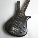 Warwick Fortress ONE【特徴】ワーウィックのパッシブPJタイプベースです。メイプル・ボディ、ウェンジ・ネック。セパレートブリッジ。ブラス・ナットの仕様です。ワーウィックのHPには現在は記載のないモデルで詳細は不明です。パッシブタイプですが出音は非常にワーウィックらしいミドルのふくよかなサウンドです！もともとアクティブ用に設計されているボディのためか、キャビティにはかなり余裕があるため、オンボードプリアンプを増設するのも良いかもしれません。ボディ全体的に擦れ傷があり、金属パーツには一部サビも見られますが、演奏には支障はございません。ロッドカバーネジ2本欠品。ソフトケース、ロックストラップピン付属【商品のコンディション】中古・現品画像・6か月中古保証付属ネック状態：ほぼストレート。弦高（12F）：1弦/2.8mm,4弦/2.1mmフレット：8割程度残トラスロット：両方向に余裕あり。サウンド関連：問題なし。キズ・使用感：ロッドカバーネジ2本欠品。ボディに擦れ傷がありますが、比較的きれいな状態です。付属品：ソフトケース、ロックストラップピン中古商品のため、画像にない細かい傷等がある場合がございます。予めご了承ください。【詳細情報】重量：4.47kgサーキットはパッシブです。マスターリューム、フロントボリューム、リアボリューム、マスタートーンBody メイプルNeck ウェンジピックアップPJ MECJANコード：0151000657753