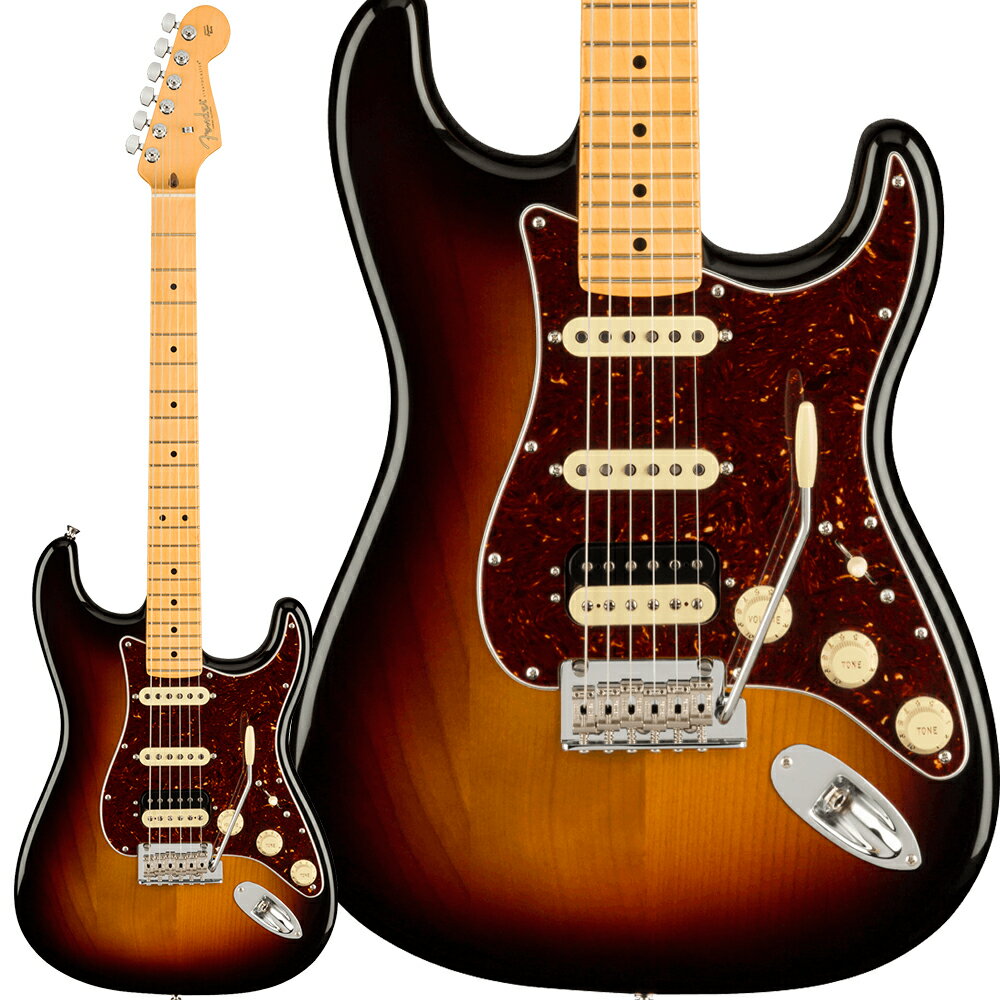 Fender American Professional II Stratocaster HSS 3-Color Sunburst GLM^[ XggLX^[ tF_[