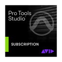 Avid Pro Tools Studio 年間サブスクリプション (新規) プロツールズ Protools アビッド 9938-30001-50[メール納品 ...