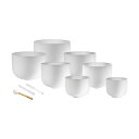 MEINL Sonic Energy Crystal Singing Bowl Chakra Set 7個セット クリスタル シンギングボウル チャクラセット ...