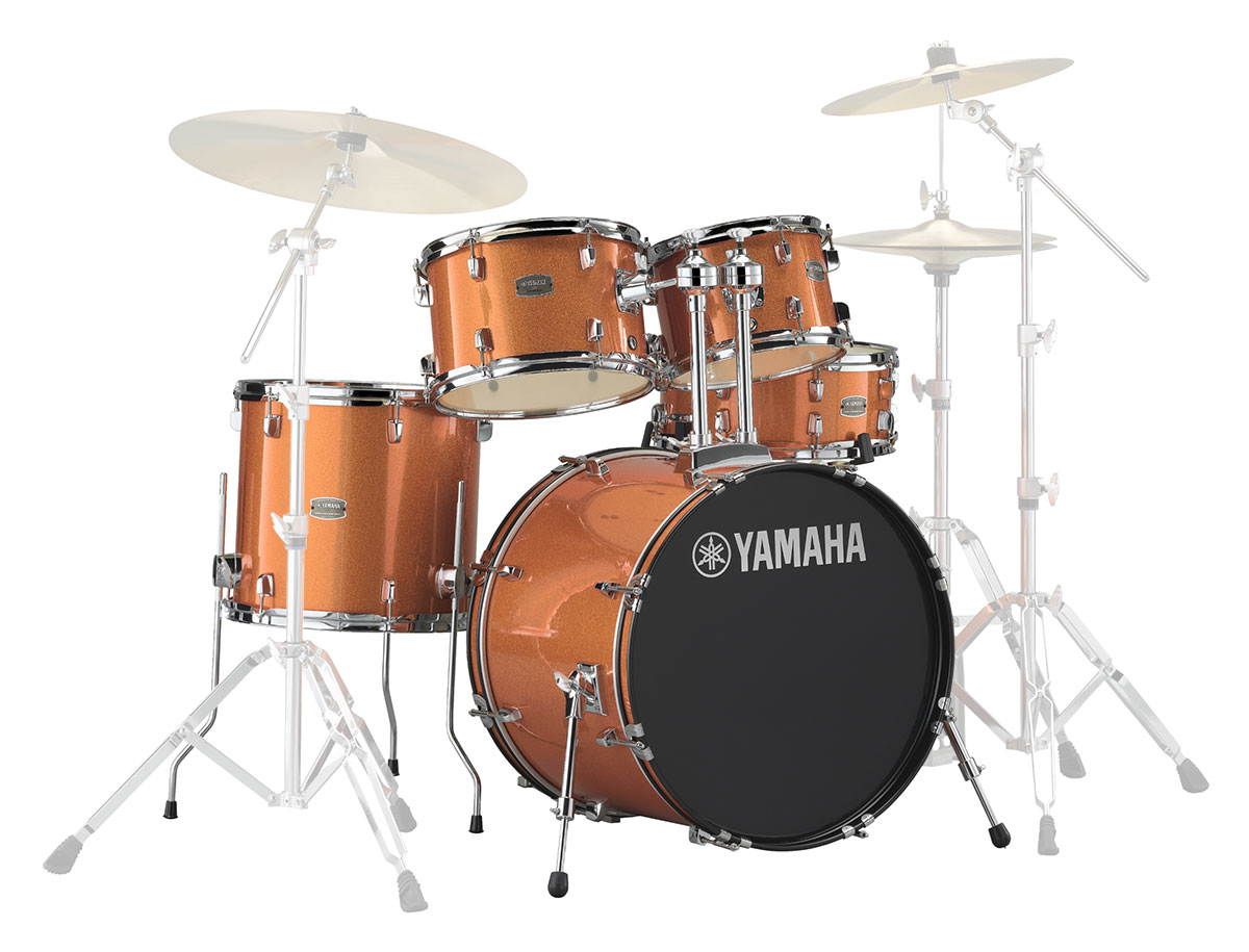 YAMAHA RYDEEN RDP0F5 ORG ドラム シェルセット オレンジグリッター 【バスドラム20インチ仕様】 ヤマハ ライディーン