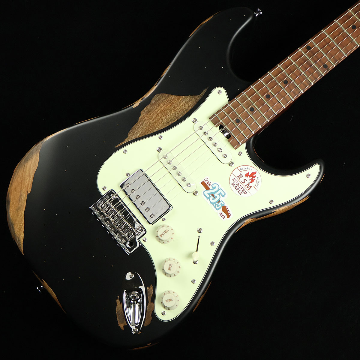 【生産完了】 Bacchus BSH-AGED/RSM BLK-AGED　S/N：GI12228 【エイジド加工】 バッカス 【未展示品】