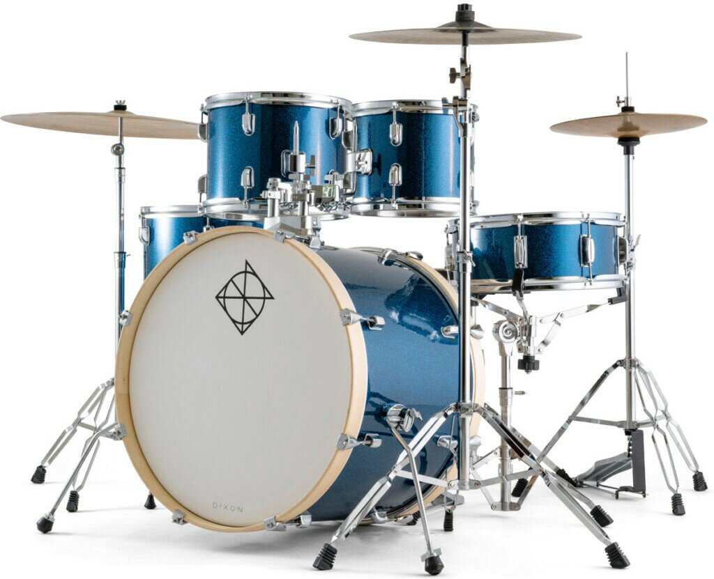 DIXON PODSP522A Ocean Blue Spakle ドラムセット SPARK バスドラム22