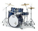 Pearl RS525SCWN/CN #743 Royal Blue Metallic ROADSHOW 22”バスドラム ドラムフルセット 【初心者向け】 パ...