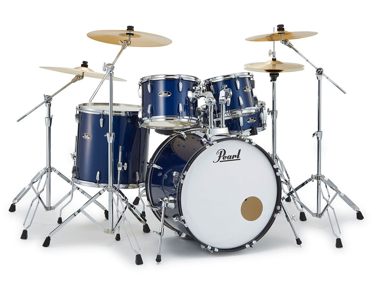 Pearl RS525SCWN/C-2CSN #743 Royal Blue metallic ROADSHOW 22”バスドラム ドラムフルセット 2クラッシ...