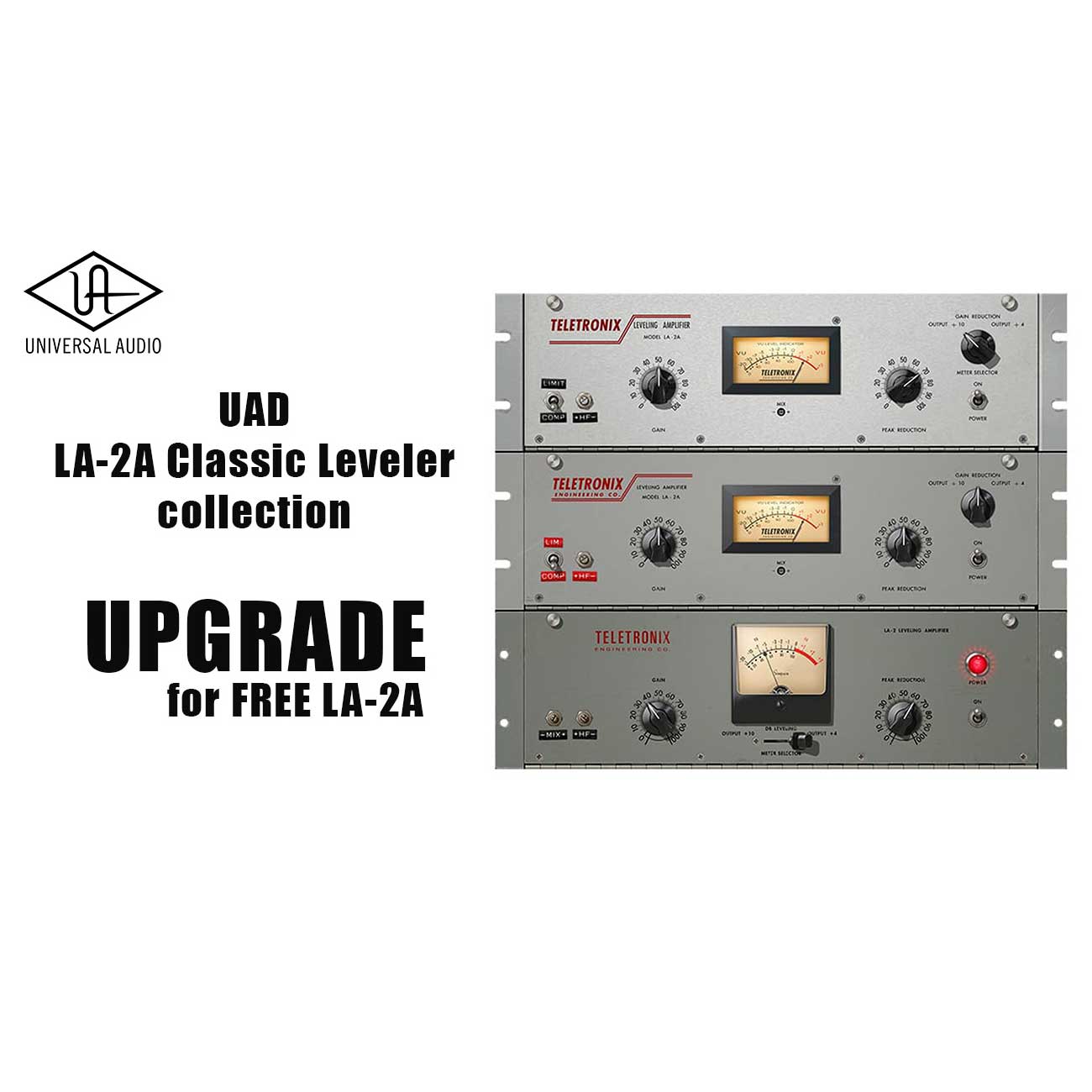 UNIVERSAL AUDIO Teletronix LA-2A Leveler Collection - Upgrade プラグインソフト ユニバーサルオーディオ [メール納品 代引き不可]