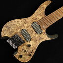 【旧価格】 Ibanez QX527PB Antique Brown Stained S/N:I240815371 【7弦】【ヘッドレス】 アイバニーズ 【未展示品】(2)