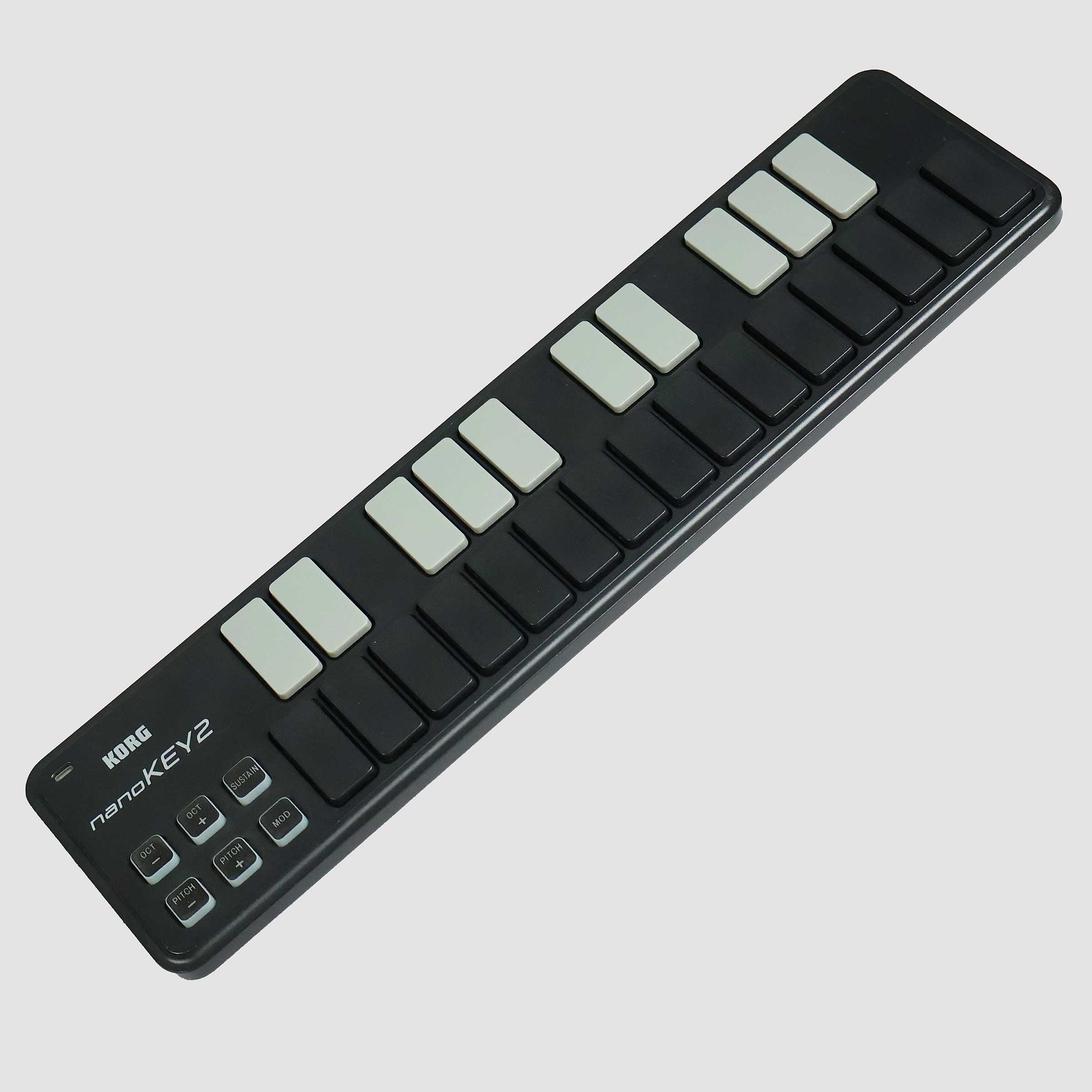 KORG nanoKEY2 BK (ブラック) MIDIキーボード スリムライン USB 25鍵盤 コルグ 【中古】