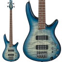 Ibanez SR400EQM SCB エレキベース Stained Cosmic Blue Starburst アイバニーズ