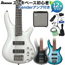 Ibanez SR305E 5弦ベース初心者12点セット 【Fenderアンプ付】 エレキベース SRシリーズ アイバニーズ