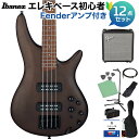 Ibanez SR300EB WNF ベース初心者12点セット 【Fenderアンプ付】 エレキベース Walnut Flat アイバニーズ