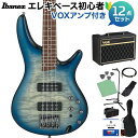 Ibanez SR400EQM SCB ベース初心者12点セット 【VOXアンプ付】 エレキベース Stained Cosmic Blue Starburst ...