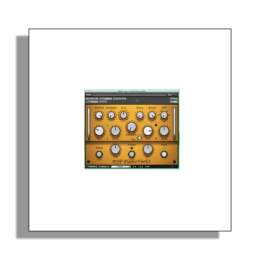 [特価 2025/11/22迄] PSP Audioware PSP PianoVerb2 ピーエスピーオーディオウ [メール納品 代引き不可]