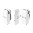 RODE Wireless Micro (ホワイト) ワイヤレス マイクロ スマホ向け ワイヤレスマイク Lightning ロード WIMICROLW
