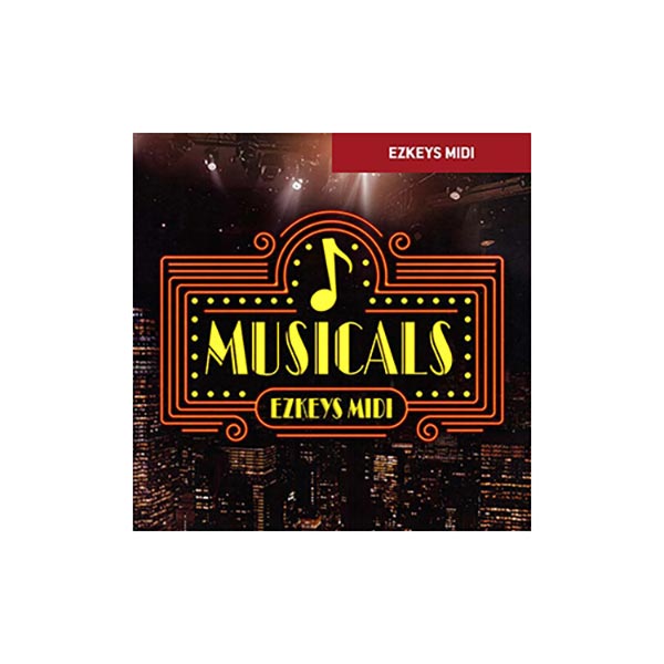 Sound Source - TOONTRACK KEYS MIDI - MUSICALS [EZ KEYS用MIDIライブラリ] トゥーントラック C2135[メール納品 代引き不可]