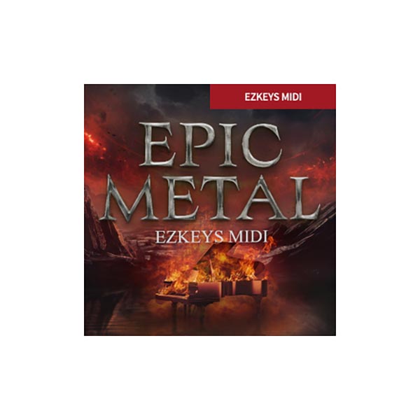 [特価 2025/12/01迄] TOONTRACK KEYS MIDI - EPIC METAL [EZ KEYS用MIDIライブラリ] トゥーントラック C6660[メール納品 代引き不可]