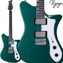 Ryoga SKATER Deep Forest Green エレキギター ハムバッカー ベイクドメイプルネック ディープグリーン リョウガ スケーター
