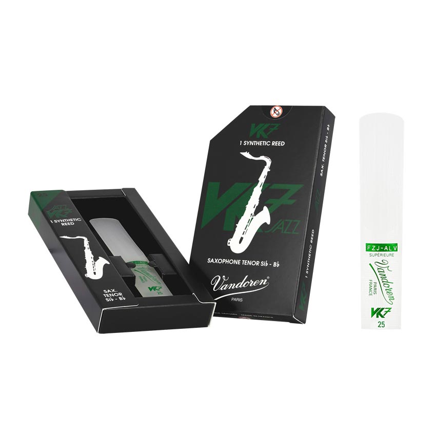 Vandoren Synthetic Reed VK7 Jazz 25 シンセティックリード ジャズタイプ テナーサックス用 [硬さ：25] バンドレン バンドーレン