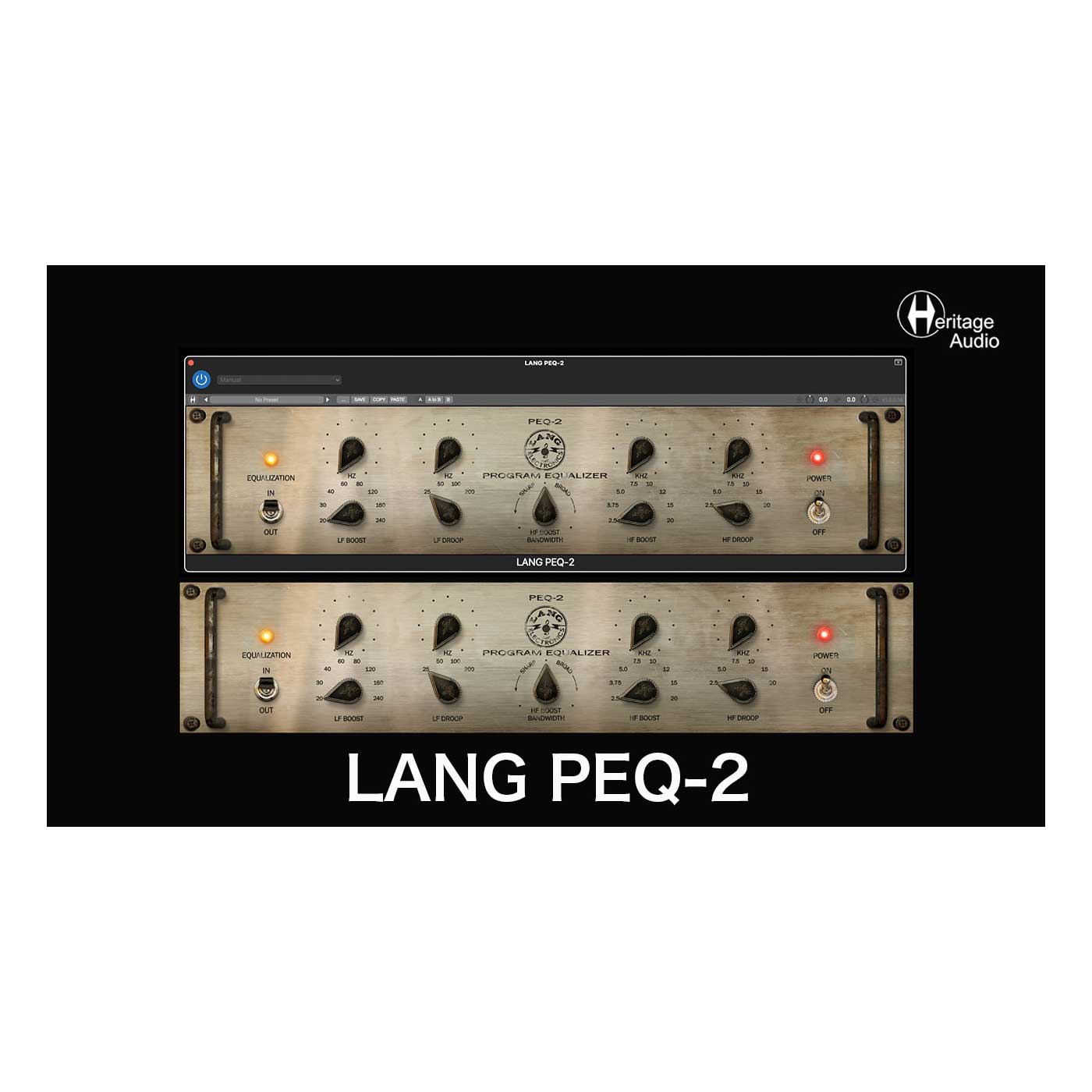 Heritage Audio LANG PEQ-2 Program EQ ヘリテージ・オーディオ [メール納品 代引き不可]