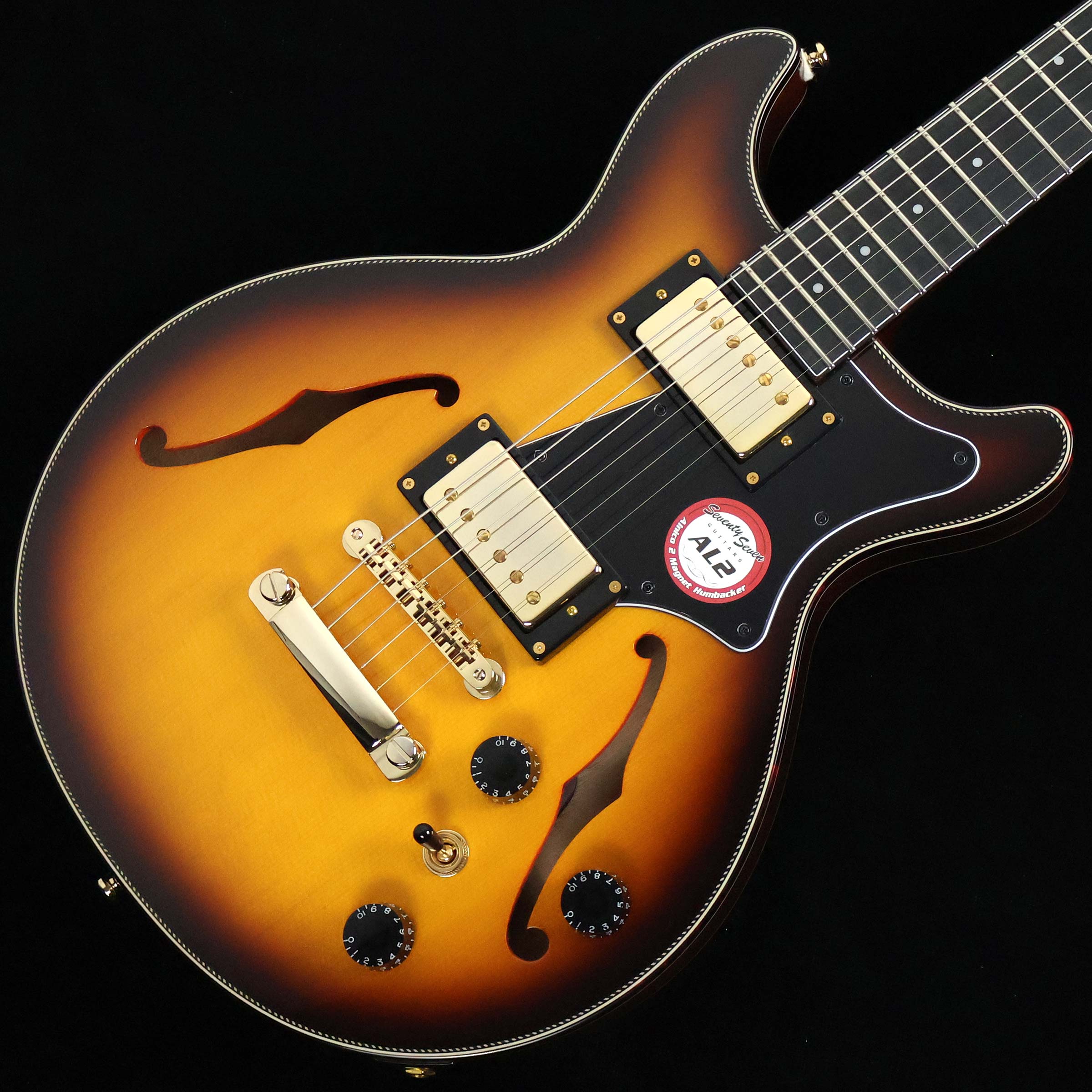 Seventy Seven ALBATROSS-JAZZ-JT SB　S/N：SS25185 【セミアコ】 セブンティセブン JTシリーズ【未展示品】